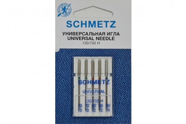Иглы Schmetz универсальные (70x2, 80x2, 90x1), 5 шт в Балабаново