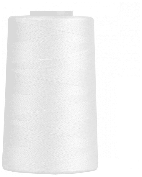 Нитки Sewing Thread 40/2 5000 ярд. цвет - белый 100% п/э в Балабаново